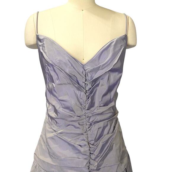 Vintage Gunne Sax Y2K Prom Dress Size 13 NWT Purple Iridescent Whimsical Fairy - Picture 3 of 11